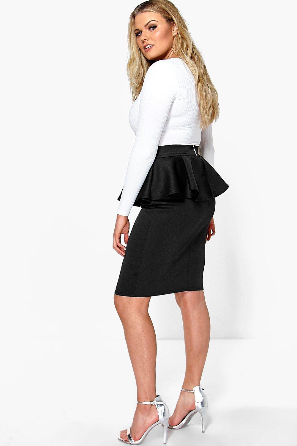 Peplum skirt outlet 4s